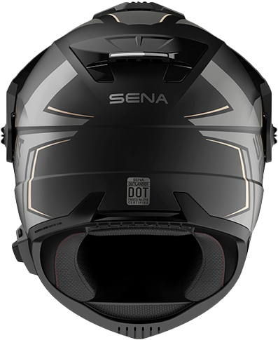 Sena #OUTLANDER-MB00L1 - Outlander Smart DS Helmet Matte Black LG