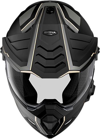 Sena #OUTLANDER-MB00S1 - Outlander Smart DS Helmet Matte Black SM