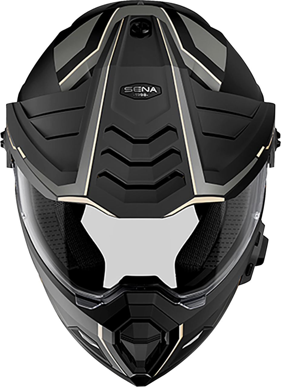 Sena #OUTLANDER-MB00S1 - Outlander Helmet - Matte Black - Small