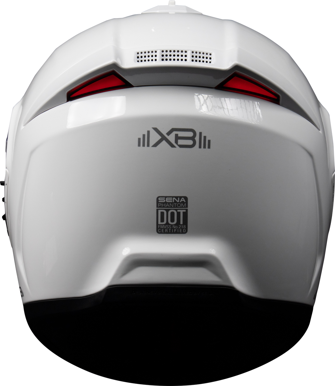 Sena #PHANTOMXB-GWXXL3 - Phantom XB Smart FF Helmet White 2X