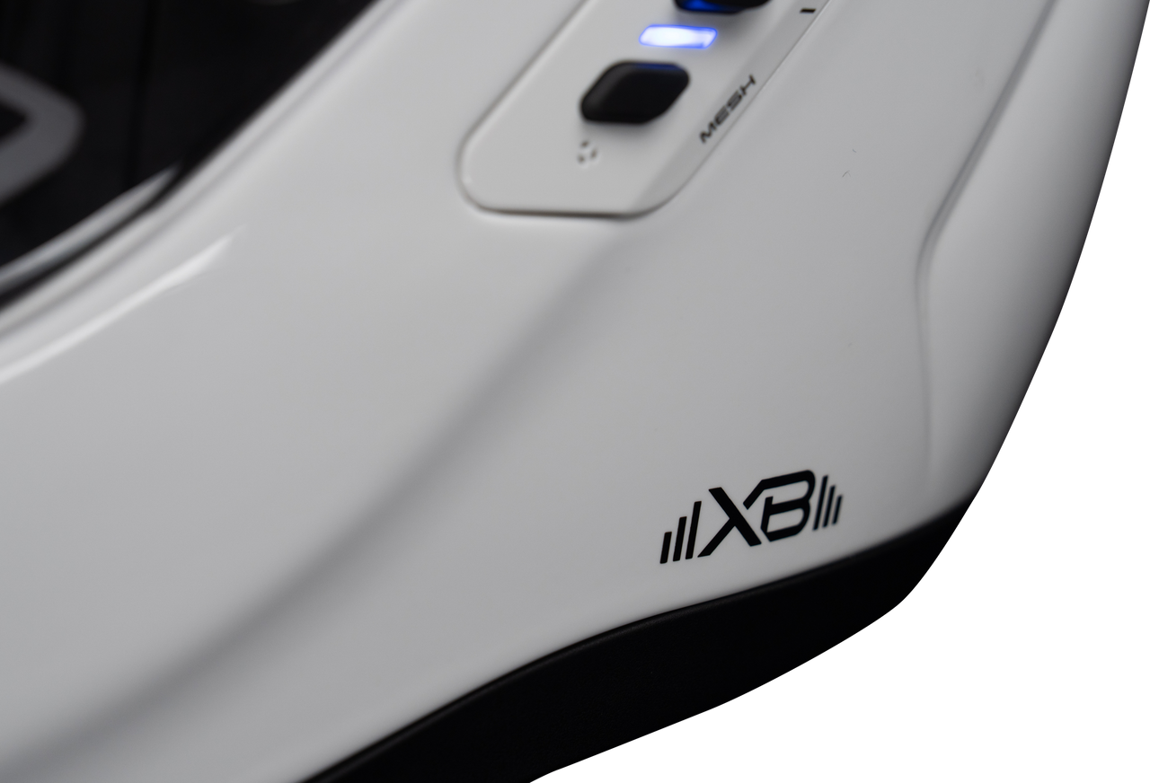 Sena #PHANTOMXB-GW00L3 - Phantom XB Smart FF Helmet White LG