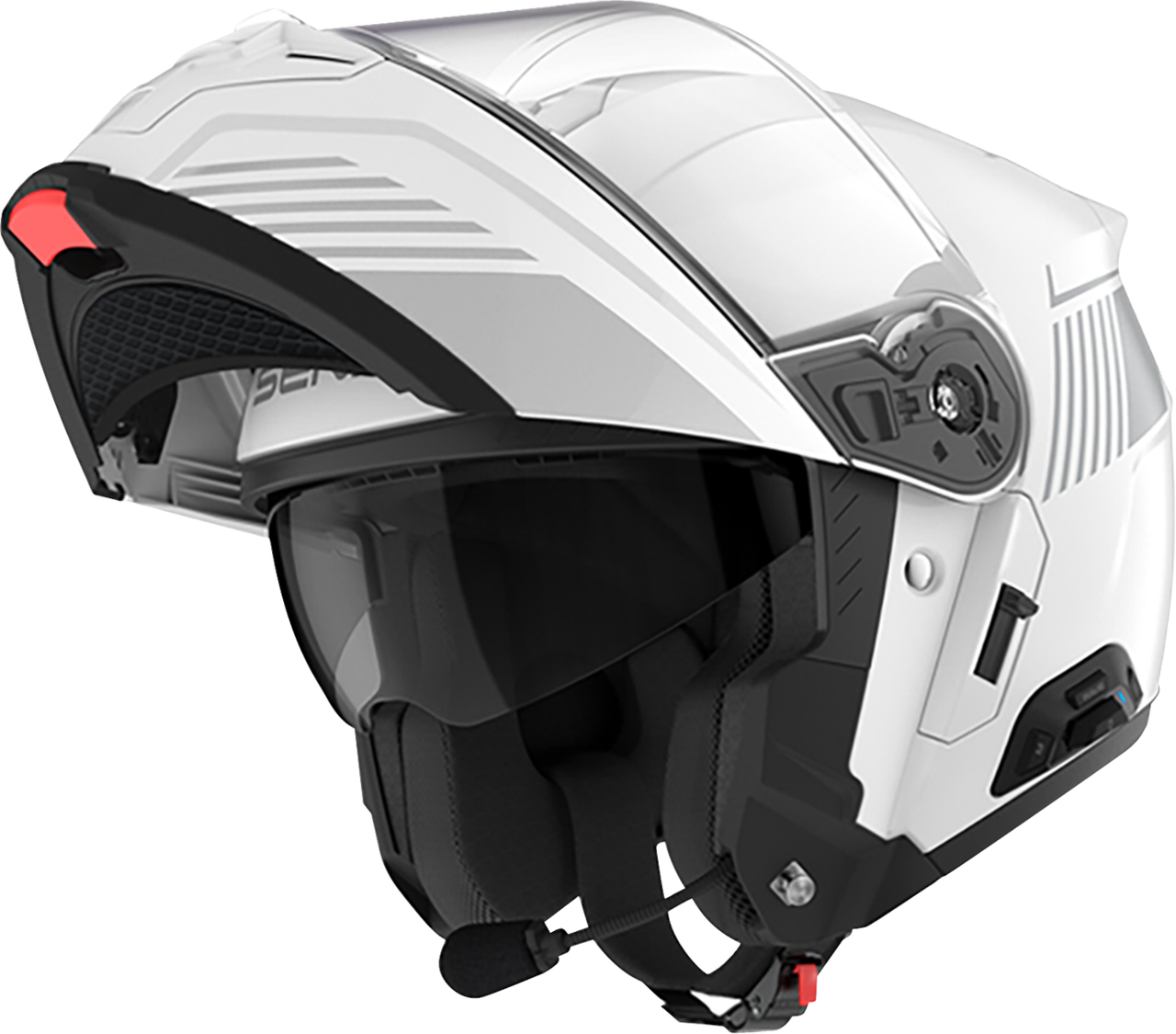 Sena #SPECTER-GW00S1 - Specter Modular Helmet - Solid - Gloss White - Small