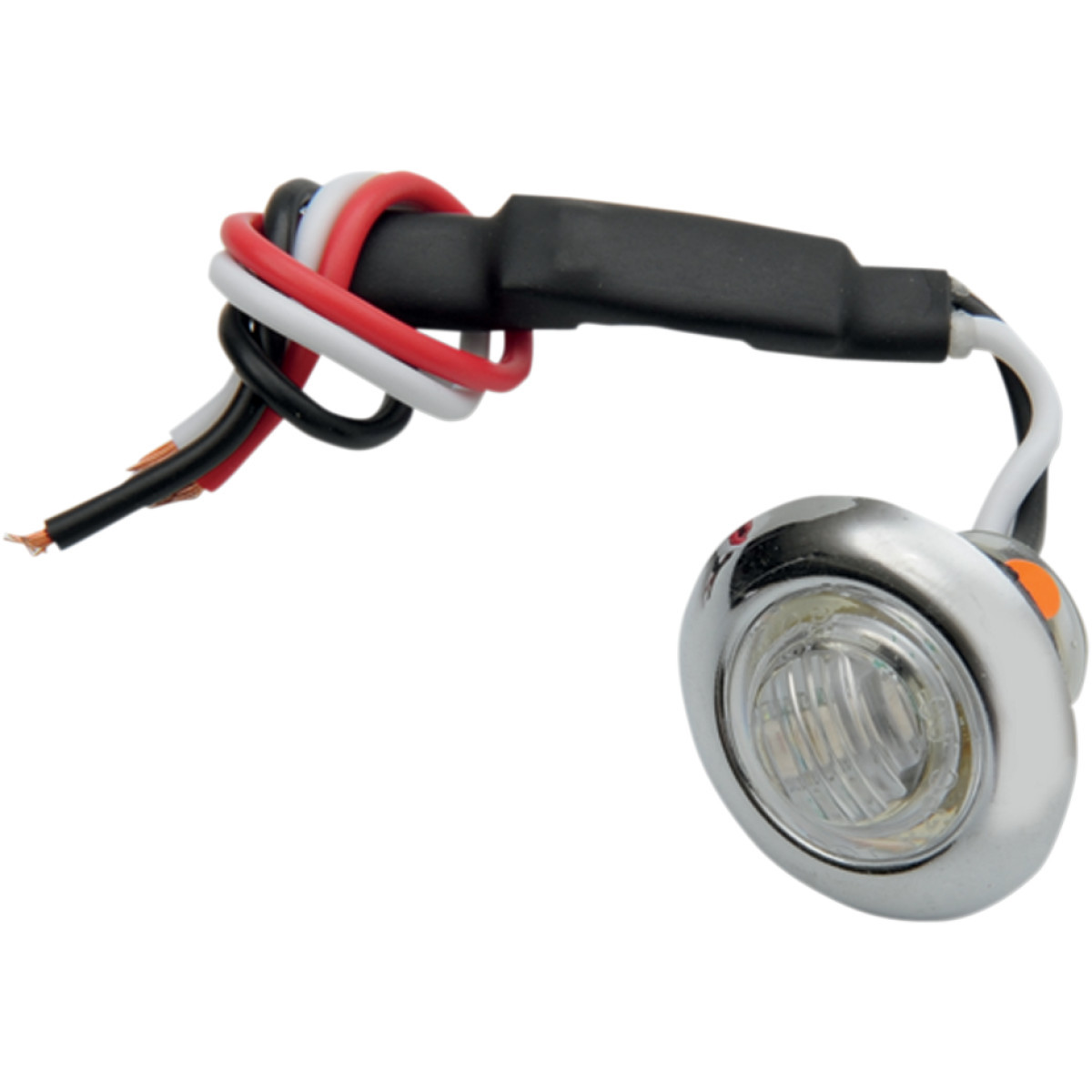 Pro-one Perf.mfg. #402220 - Mini Marker Light - Dual Function - Amber LED - Clear Lens