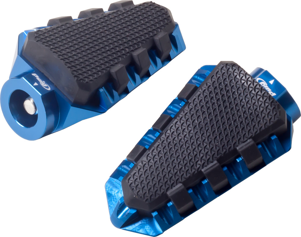 Puig #7319A - Footpegs Trail Blue