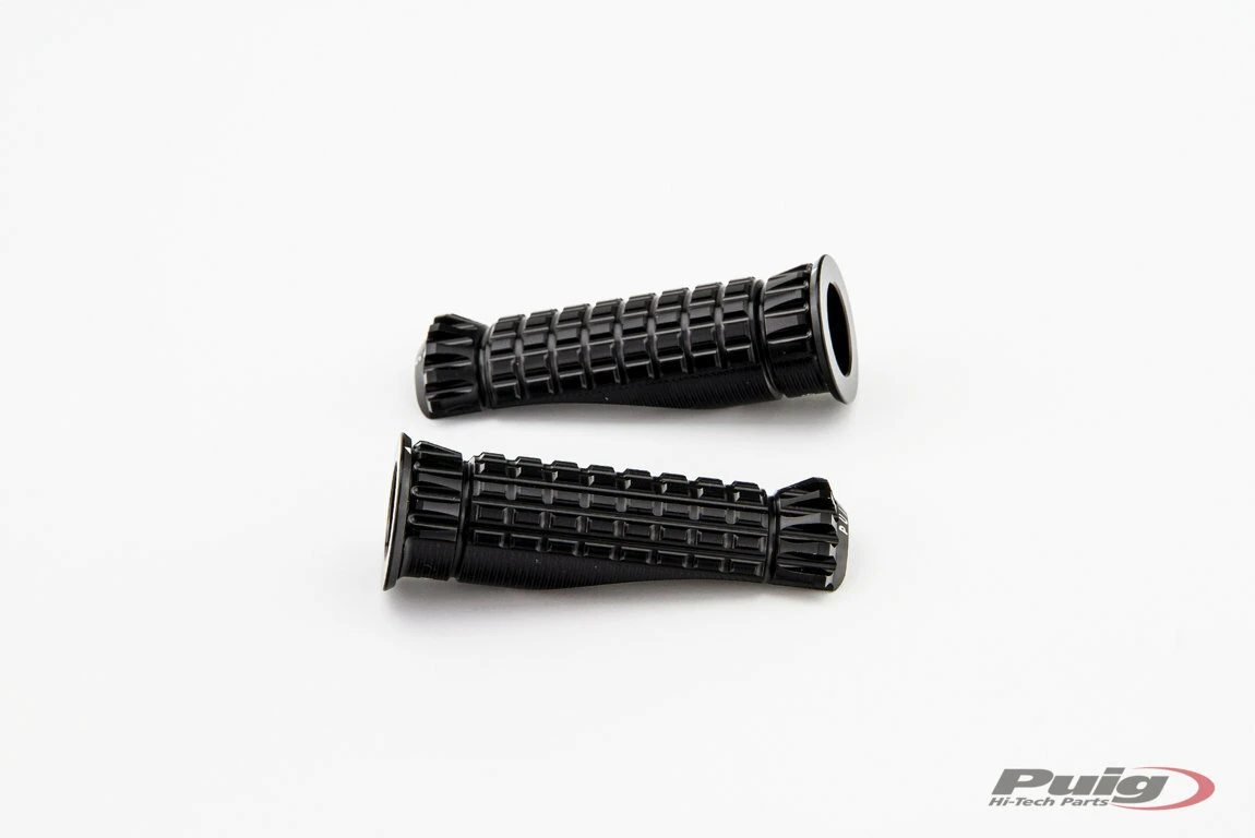 Puig #9192N - Footpegs R-fighter Black