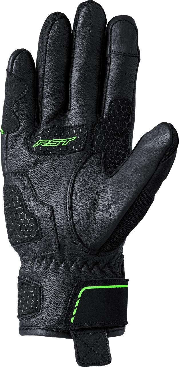 RST #103182NEO-11 - S1 Mesh CE Glove Black/Neon Green XL