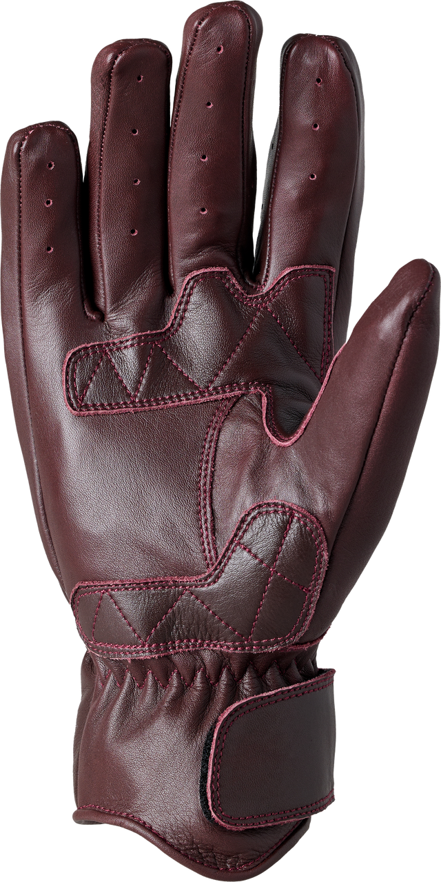 RST #103183RED-10 - IOM TT Hillberry 2 CE Glove Oxblood Leather LG