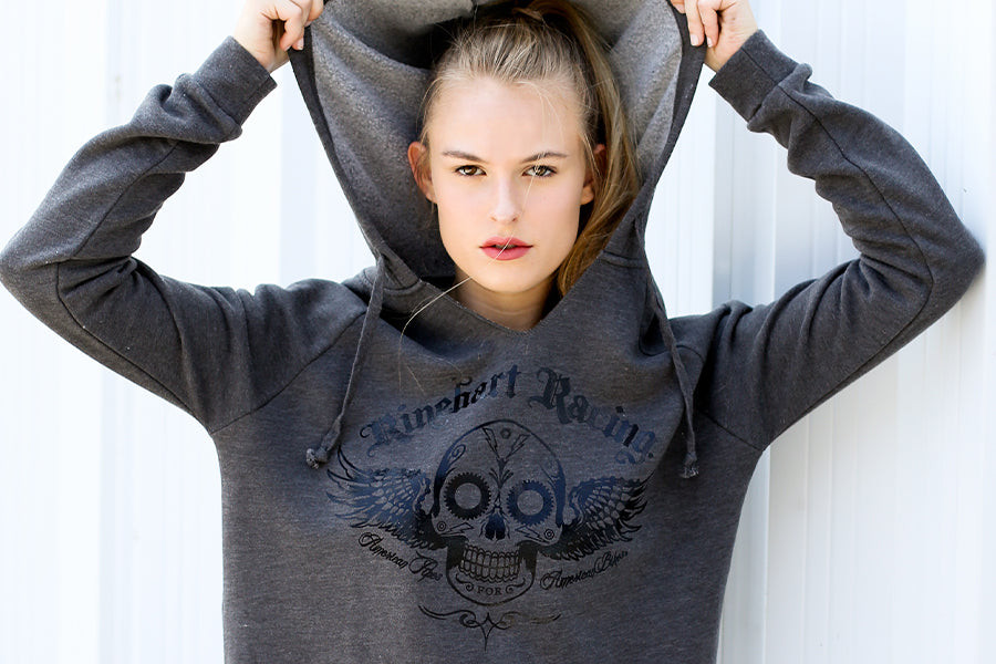 Rinehart Racing MER3-003XS - Ladies Shadow Pullover Hoodie - X-Small