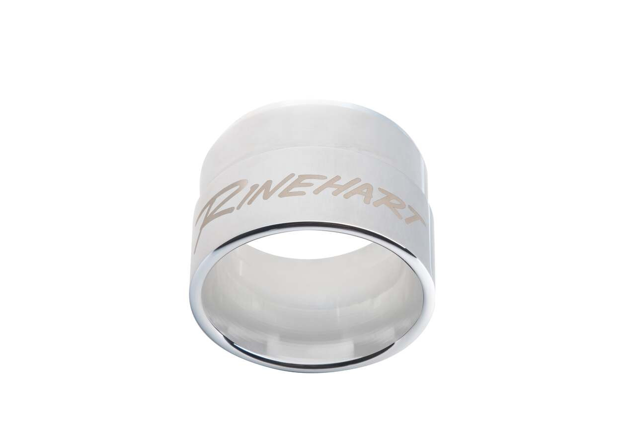 Rinehart Racing 900-0300 - 2.5" Standard End Cap - Black End Cap Pair
