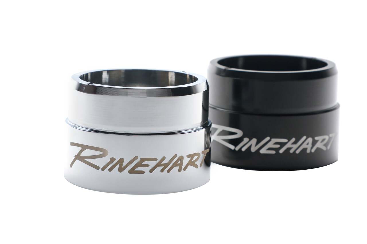 Rinehart Racing 400-0400 - 2.5" Standard End Cap - Chrome Replacement End Cap (single)