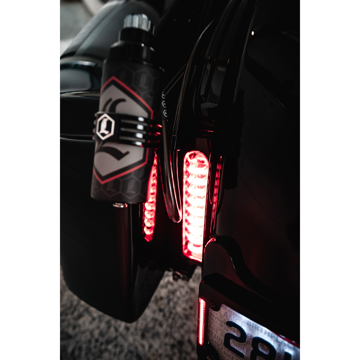 Custom Dynamics #PB-FILL-S-B - ProBEAM® Fillerz® Lights - Smoke - Gloss Black