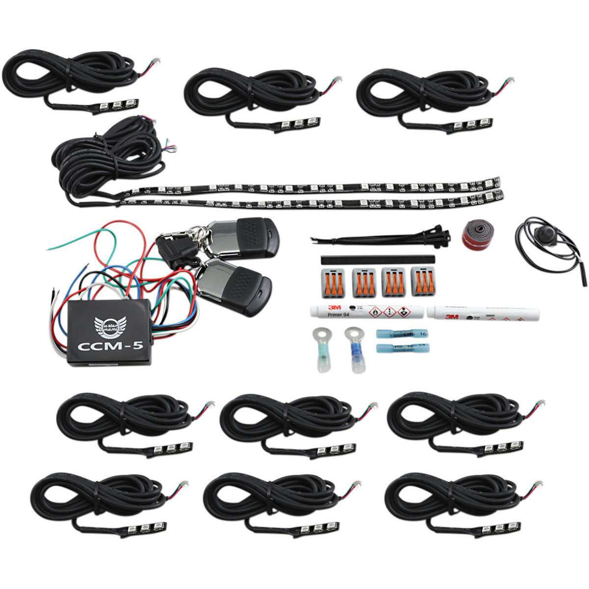 Custom Dynamics #CD-IND-TMWK1 - Full Lighted Engine Kit - Indian