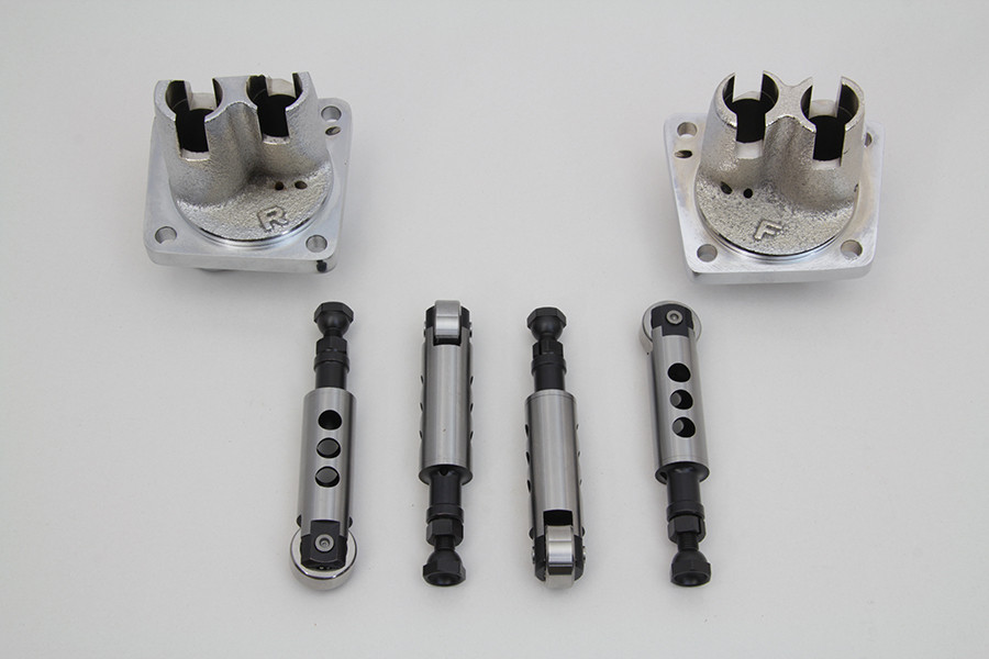 Motorshop - Chrome Tappet Block and Tappet Kit