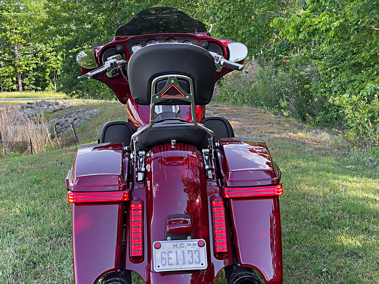 Custom Dynamics #PB-SB-BCM-BR - Saddlebag Lights - BCM - Black/Red