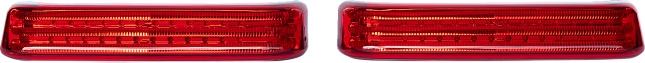Saddlebag Lights - Black/Smoke