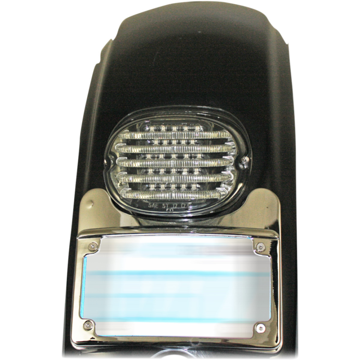Custom Dynamics #CD-TS-ELIM-C - Lighted Turn Signal Eliminator Kit - Chrome