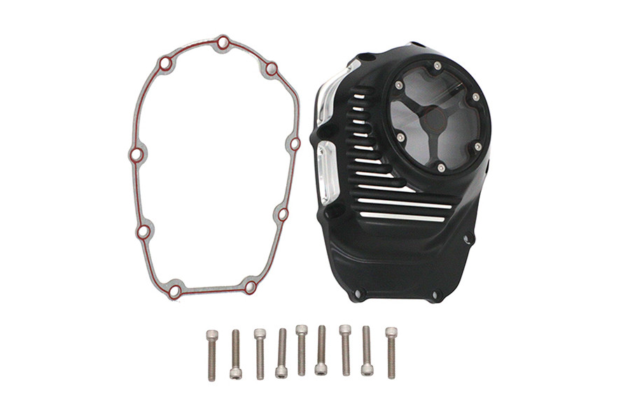 V-Twin - M8 Clarity Cam Cover Black