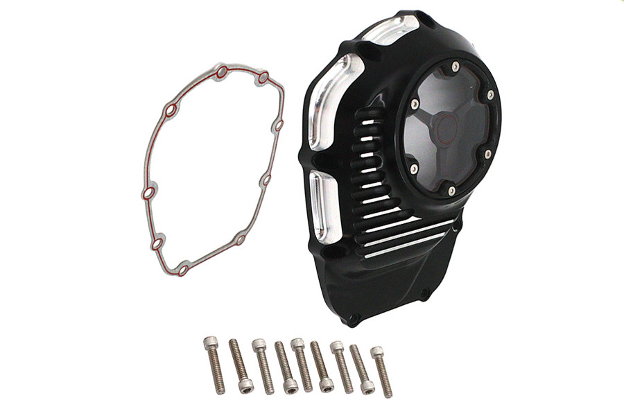 V-Twin - M8 Clarity Cam Cover Black