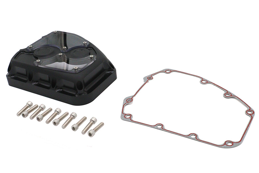 V-Twin - TC-88 Clarity Cam Cover Kit Black