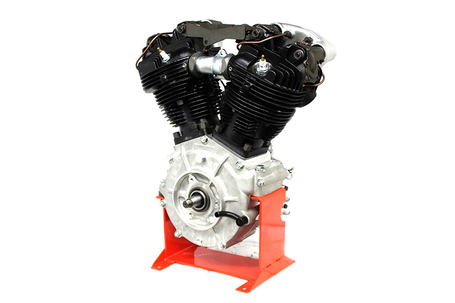 Motorshop - Replica 74 inch Long Block Knucklehead with Polished Rocker