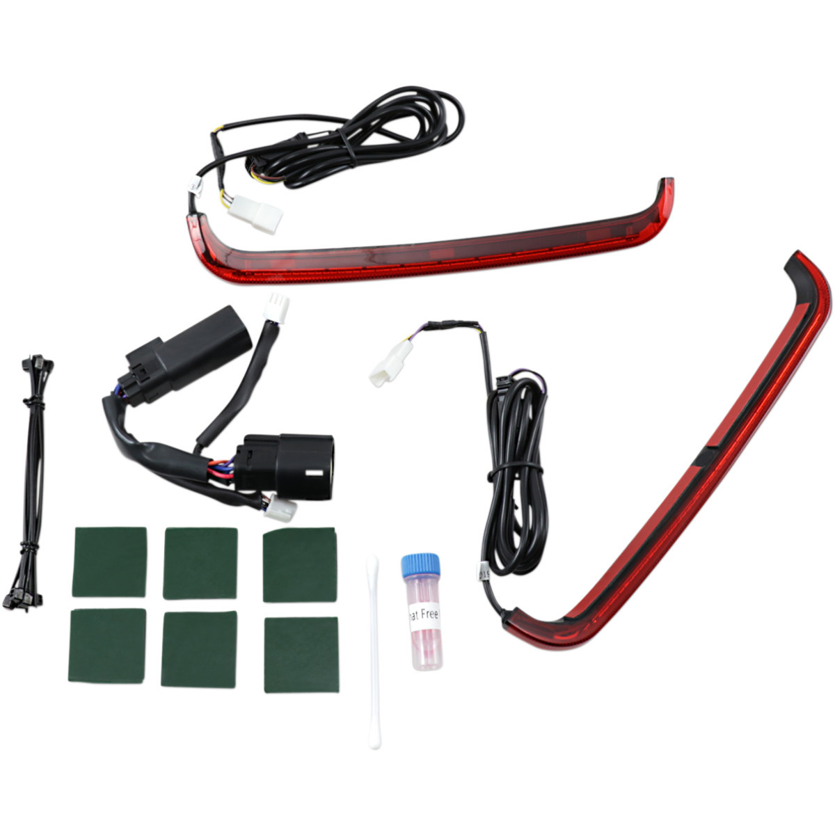 Custom Dynamics #CD-LP-SS6-R - Saddlebag Lights - '10-'13 - Red Lens