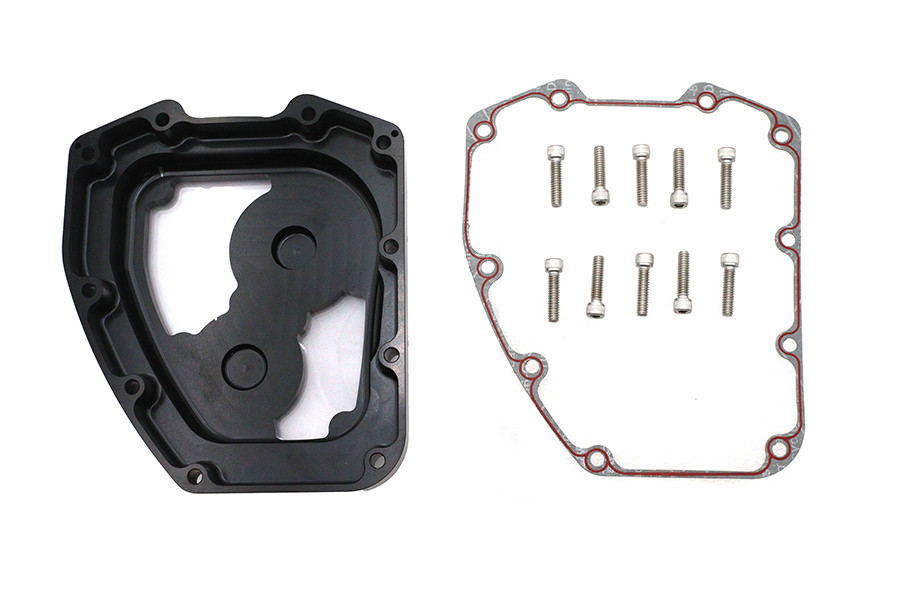 V-Twin - CNC Clarity Cam Cover Black