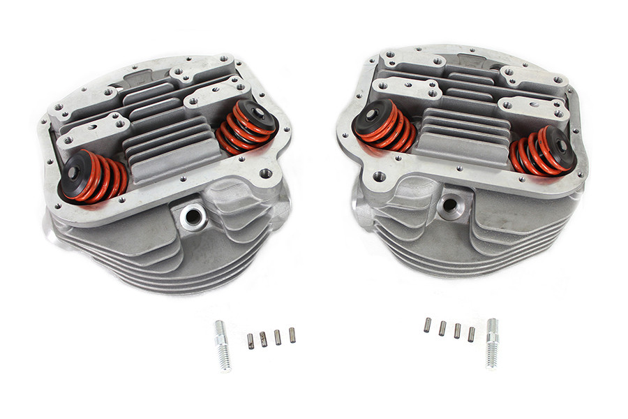 Motorshop - Panhead Cylinder Head Set with Valves