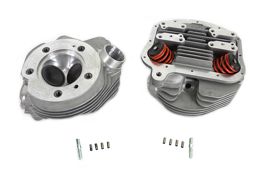 Motorshop - Panhead Cylinder Head Set with Valves