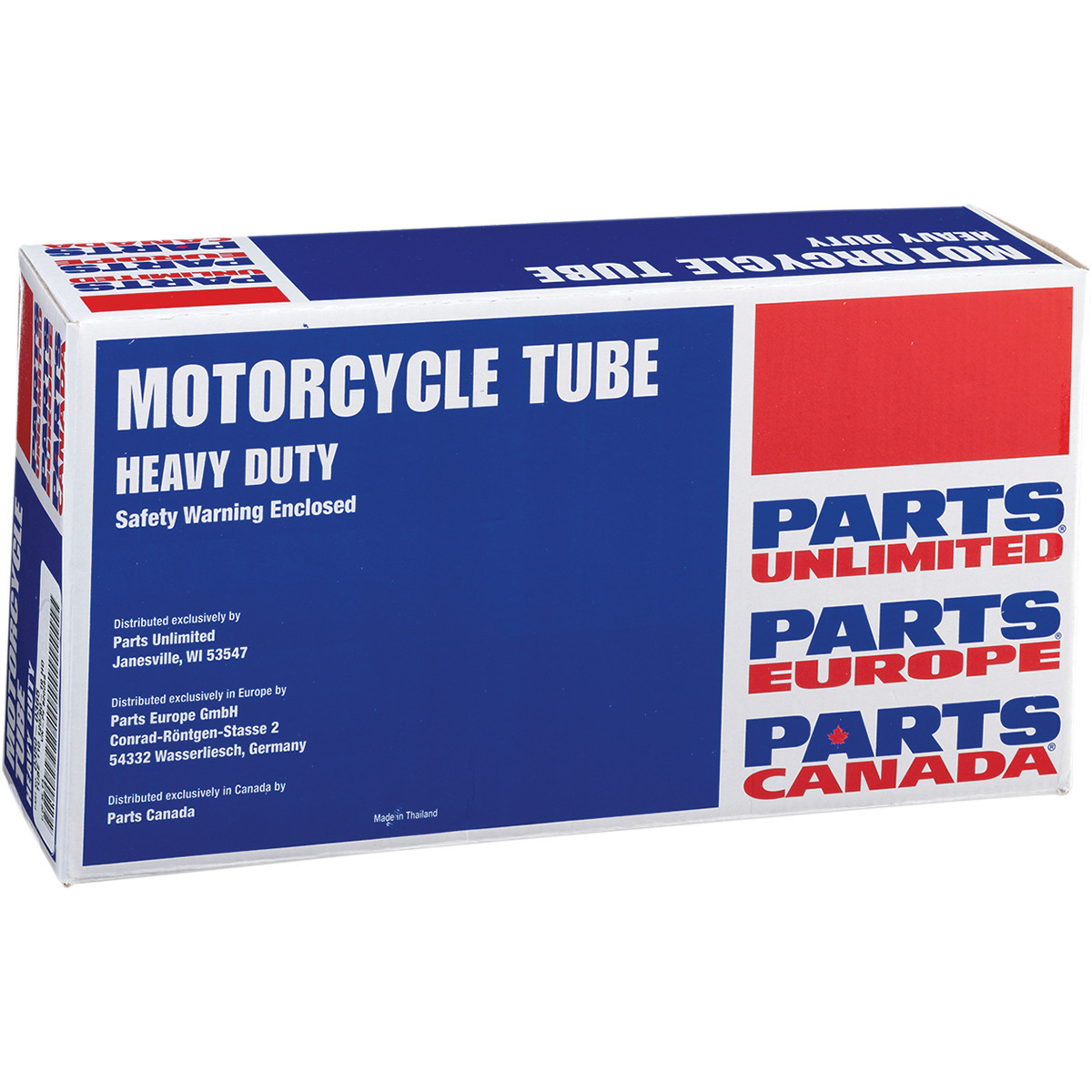 Parts Unlimited - Inner Tube - Heavy Duty - 19" - TR-4 - Center Metal Valve
