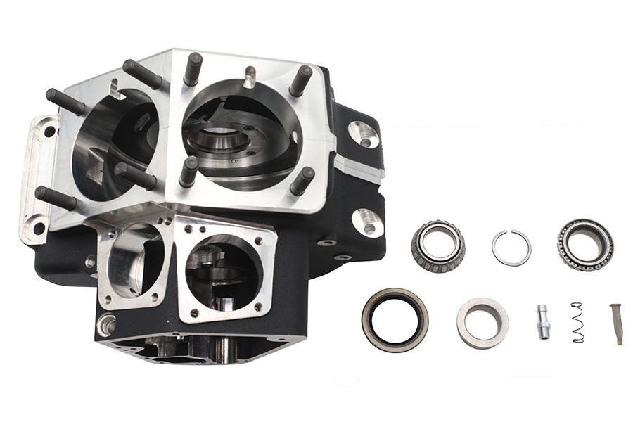 Ultima #206-29 - Shovelhead Ultima Engine Case Set Black