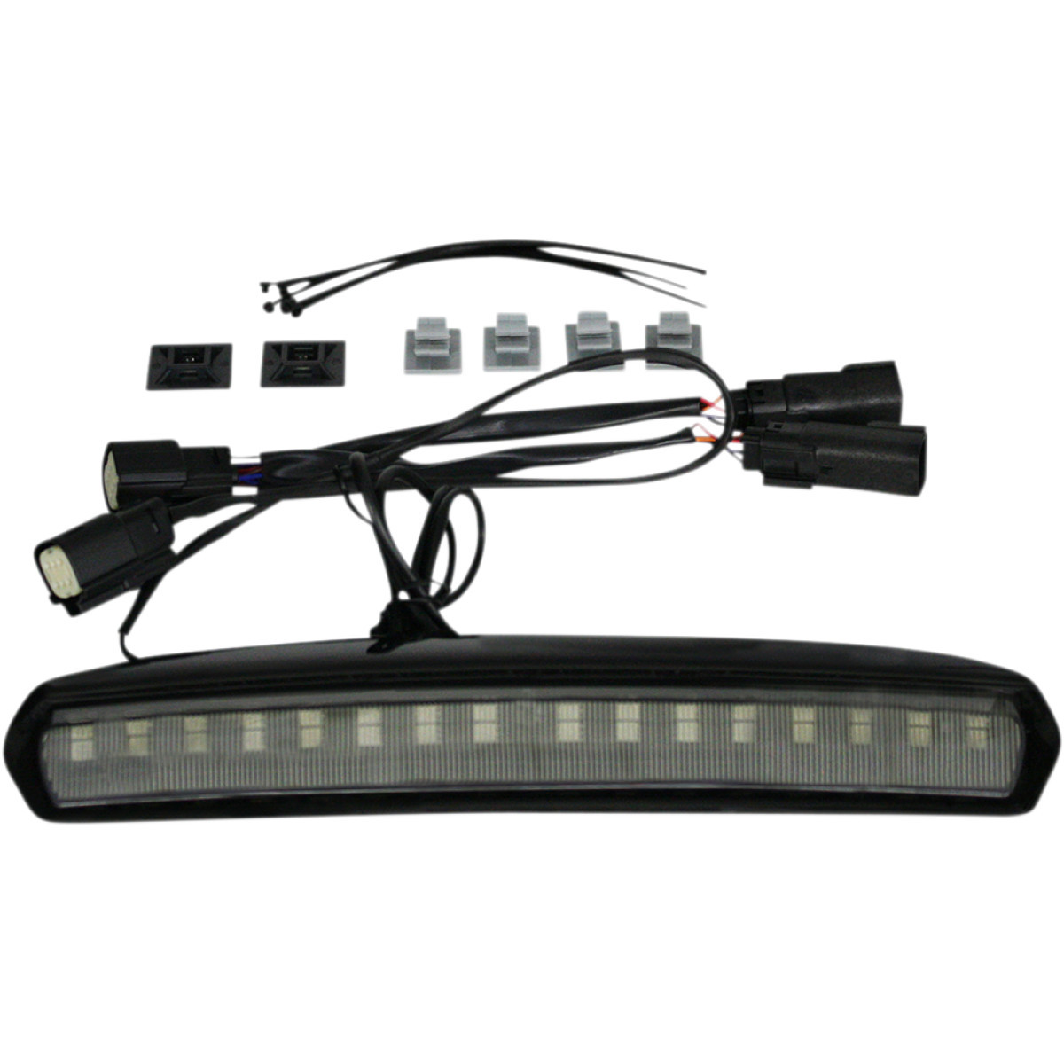 Custom Dynamics #CD-TP-LID-BS - Tour Pack Lid Light - Black/Smoke
