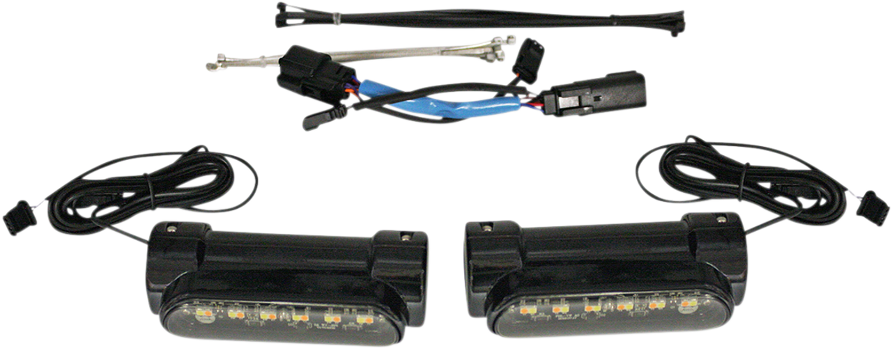Engine Guard Light - 10-13 FLHX - Chrome