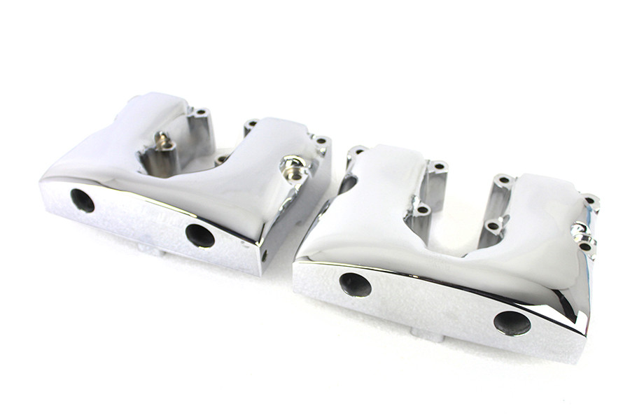 V-Twin - Shovelhead Rocker Box Cover Set Chrome