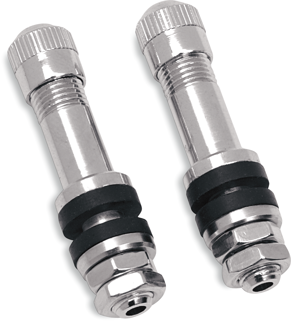 Drag Specialties Valve Stem - Bolt-In - Chrome