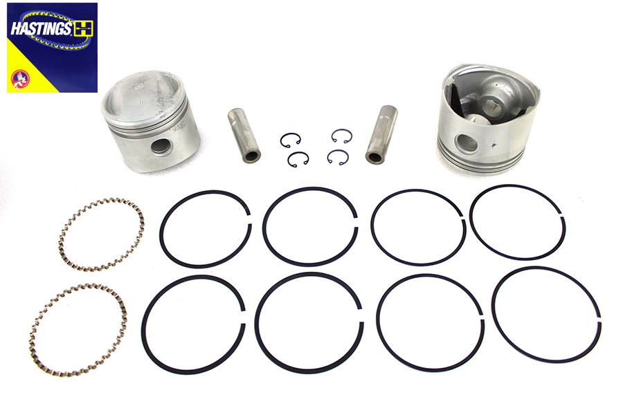Motorshop - 74 inch Overhead Valve Piston Set Standard Size