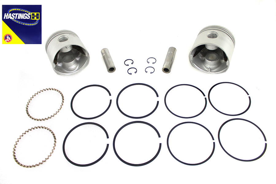 Motorshop - 74 inch Overhead Valve Piston Set Standard Size