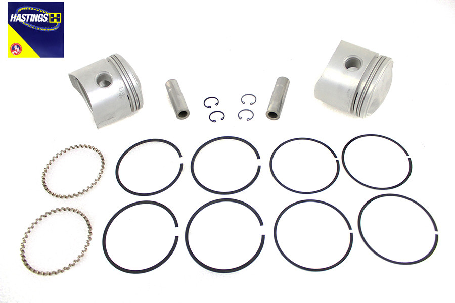 Motorshop - 74 inch Overhead Valve Piston Set Standard Size