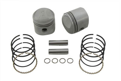 Motorshop - 74 inch Overhead Valve Piston Set Standard Size