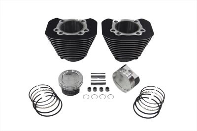 Motorshop - 1200cc Cylinder and Piston Conversion Kit Black