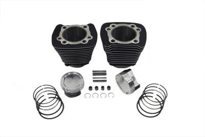 Motorshop - 1200cc Cylinder and Piston Conversion Kit Black