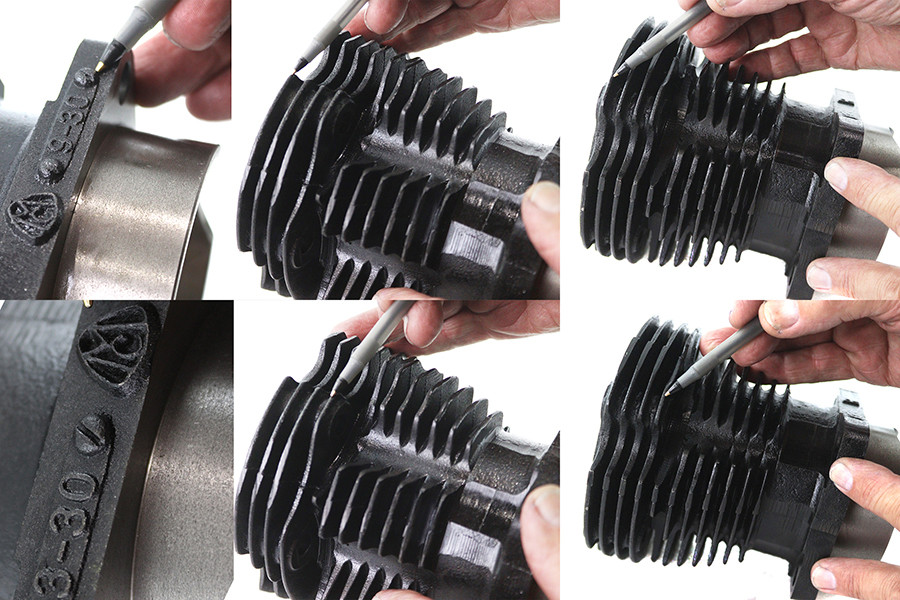Motorshop - Replica 61 inch Knucklehead Cylinder Set Black