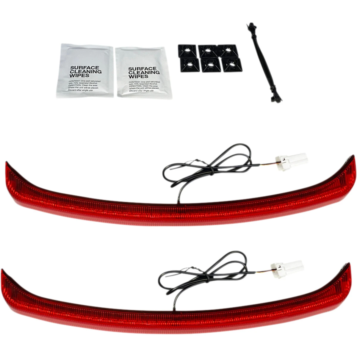 Custom Dynamics #CD-TGFENDER-R - LED Fender LIght - Red Lens - Tri Glide