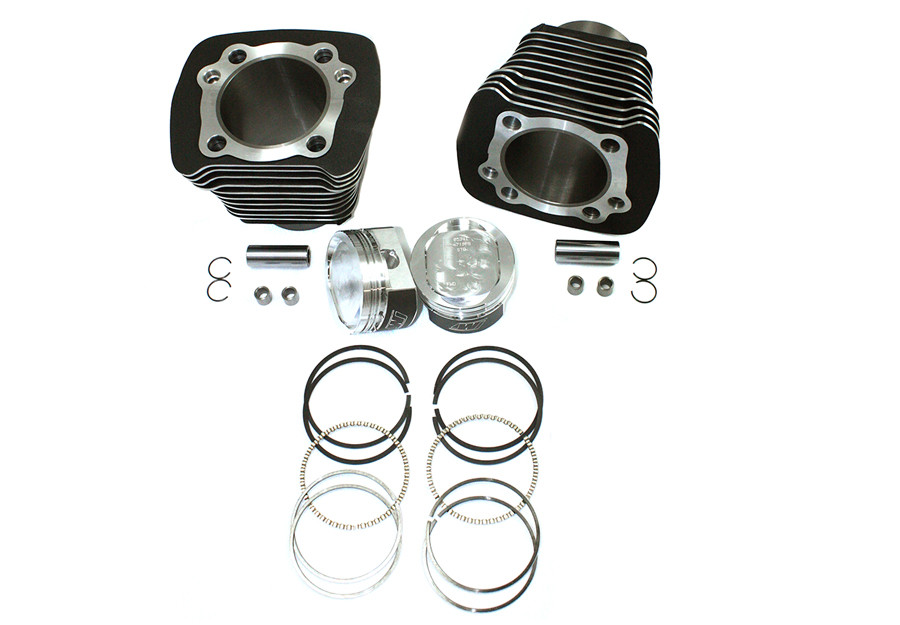 Motorshop - 1200cc Cylinder and Piston Conversion Kit Black