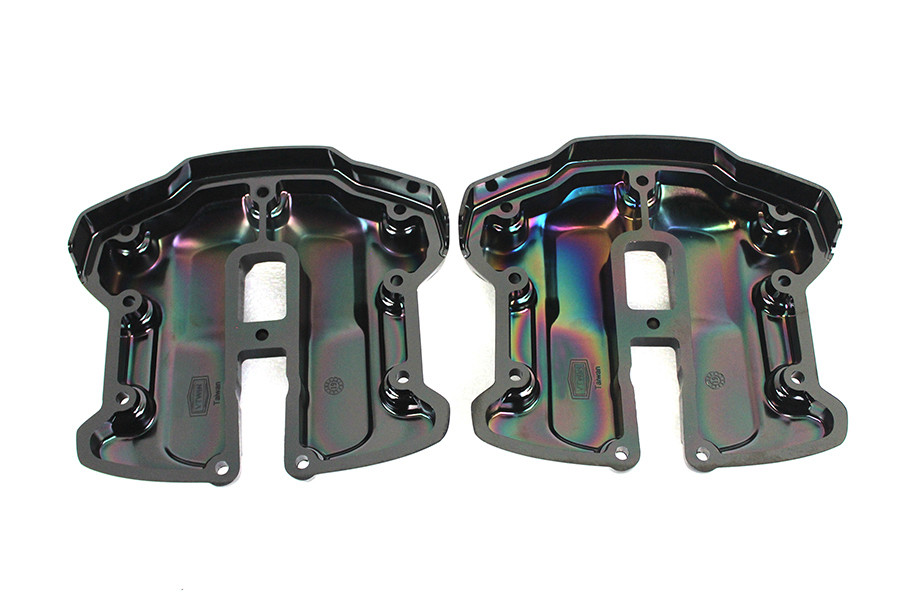 Motorshop #78573T - M8 Titanium Rocker Box Cover Set