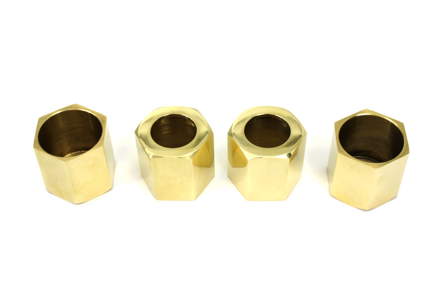 Motorshop #13155 - Pushrod Cover Cup Set Brass