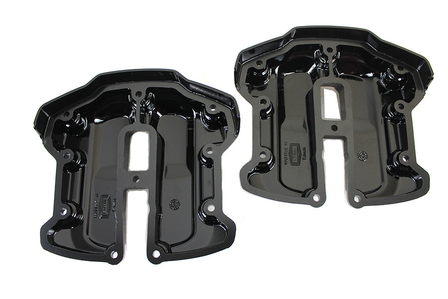 Motorshop - M8 Rocker Box Cover Set Black