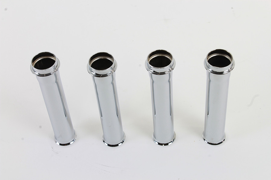 Motorshop #978052A - M8 Lower Pushrod Cover Set Chrome