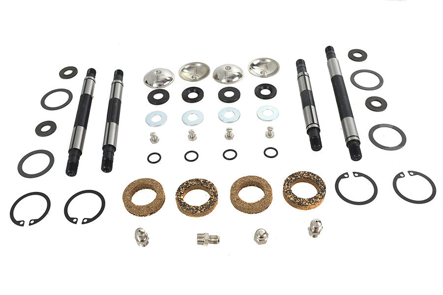 V-Twin - 1936 Knucklehead Rocker Shaft and Cap Kit