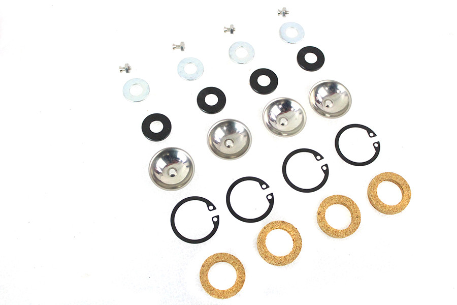 V-Twin - 1936 Knucklehead Rocker Nut Kit