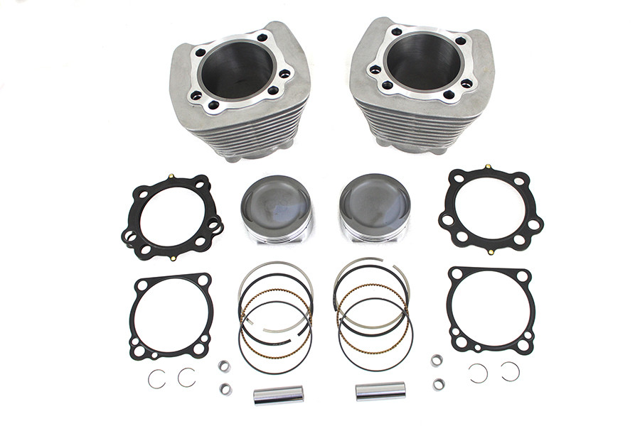 V-Twin - 1270cc Cylinder and Piston Conversion Kit Silver